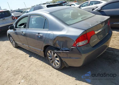 2011 Honda Civic Ex-L from USA, damaged, VIN 19XFA1F98BE004732